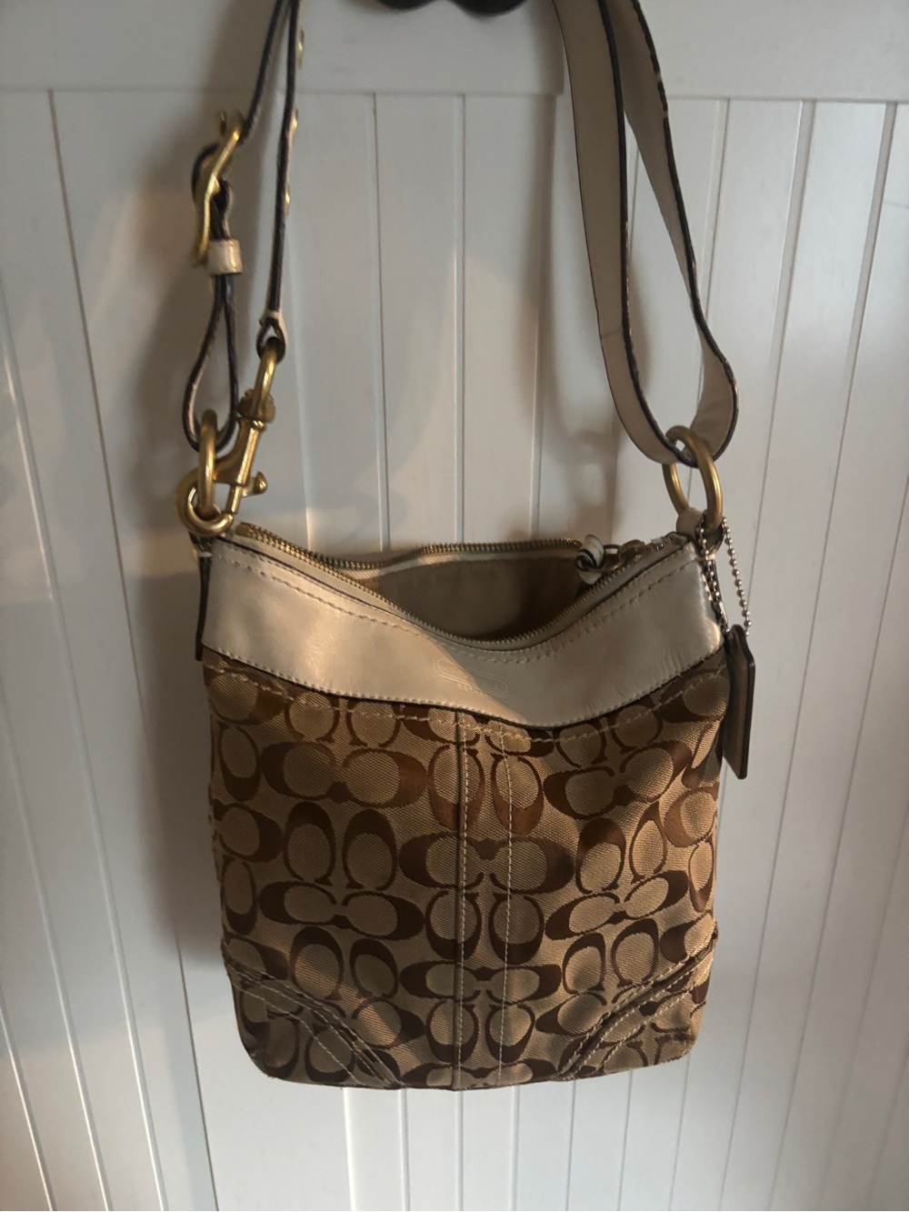Y2K 2006 Vintage Coach Legacy Bucket Bag - Picture 2 of 11